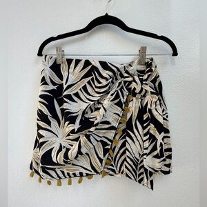 ZARA 100% Cotton Wrap Skirt | Small | Summer | Vacation | Brunch